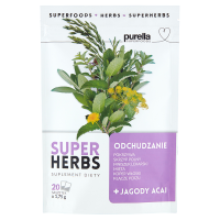 Purella Superfoods Suplement diety Superherbs odchudzanie (35 g)