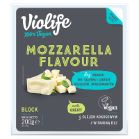 Violife Produkt na bazie oleju kokosowego o smaku mozzarella blok (200 g)