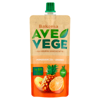 Bakoma Ave Vege Roślinny produkt kokosowy pomarańcza ananas (110 g)