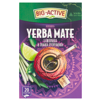 Big-Active Herbatka Yerba Mate limonka & trawa cytrynowa (20 szt)